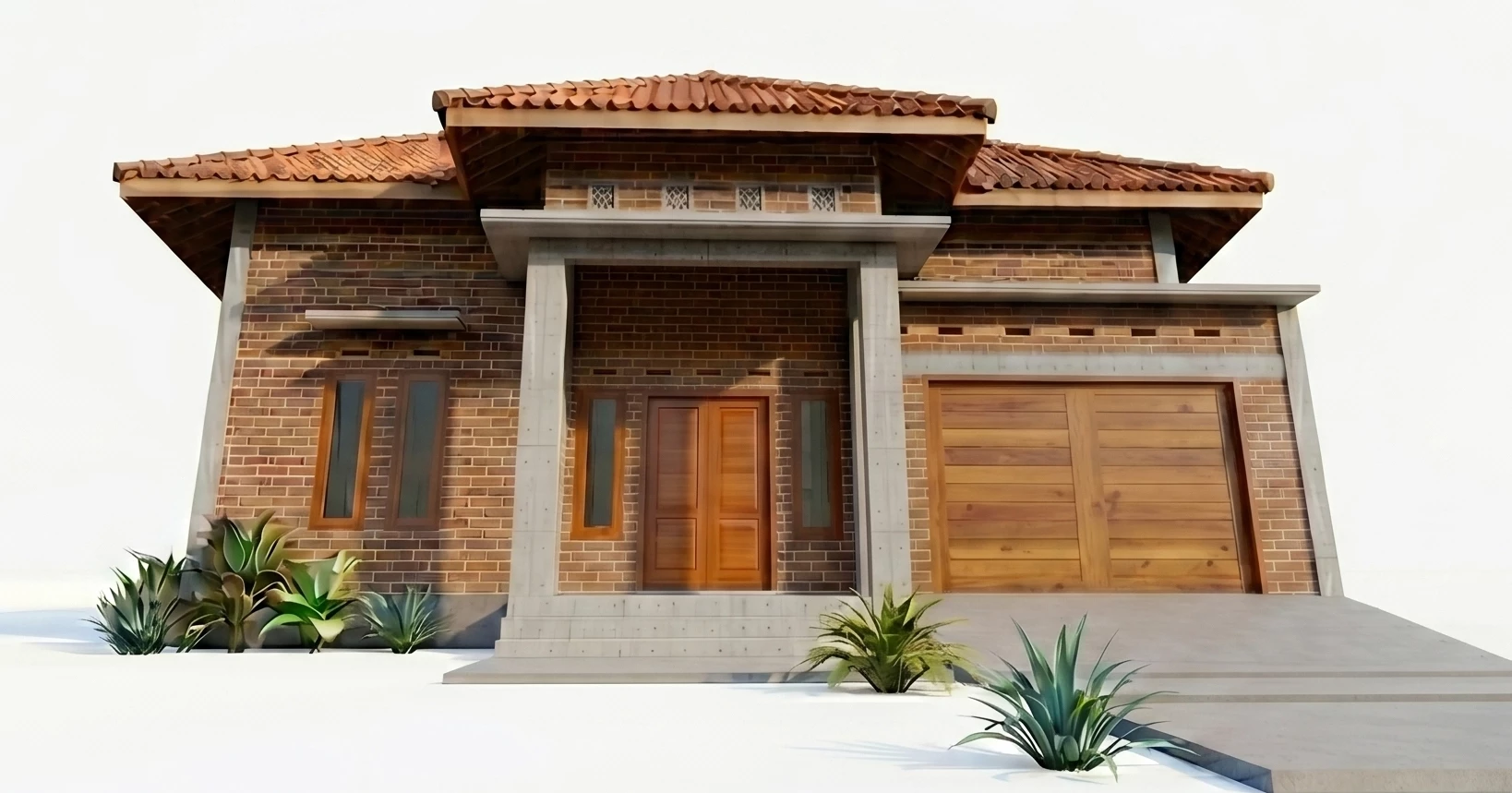 Pembangunan Rumah Bata Merah MGI